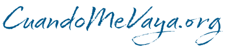 CuandoMeVaya.org | logotipo