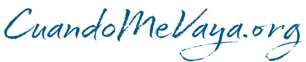 CuandoMeVaya.org | logotipo